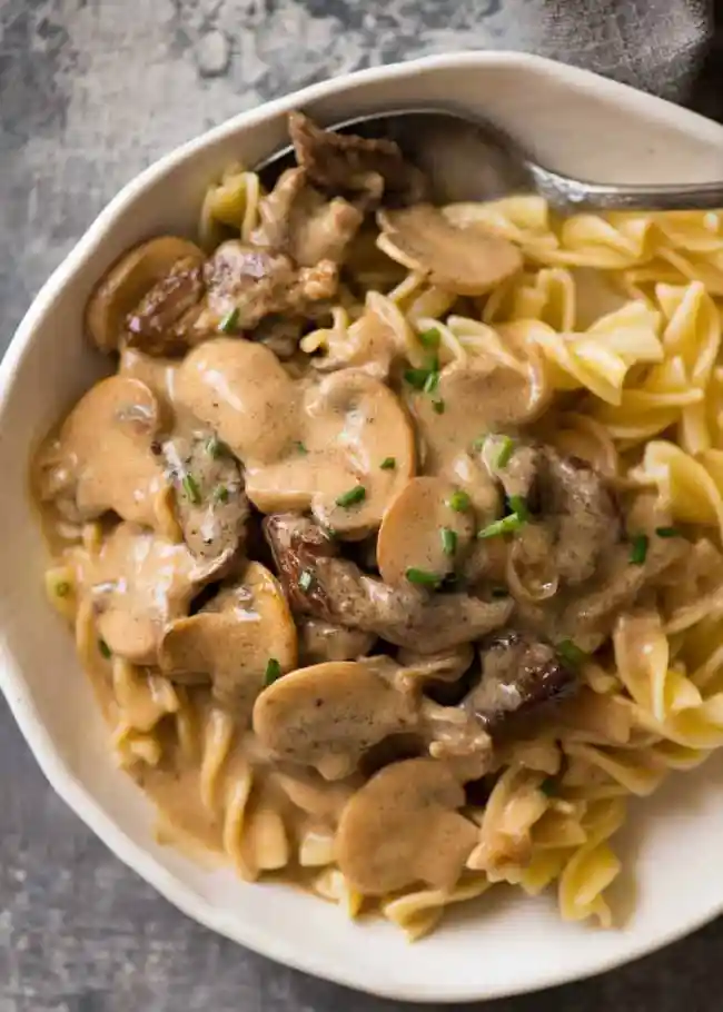 Beef Stroganoff 2 1 1