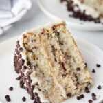 Chocolate Chip Cheesecake Cake 1