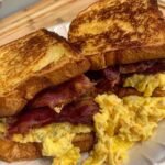 Air-Fryer Southern Bacon, Egg, and Cheese Breakfast Sandwich