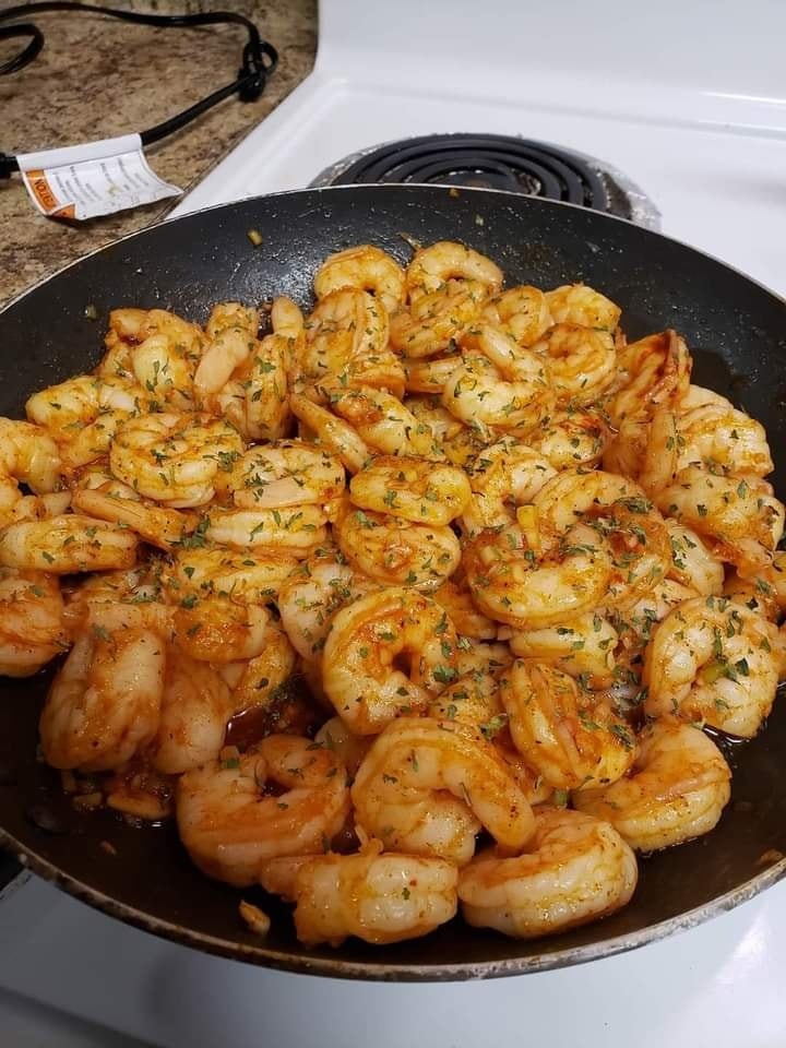 Spicy Garlic Butter Shrimp