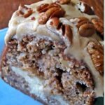 Apple And Cream Cheese Bundt Cake With Caramel Pecan Topping